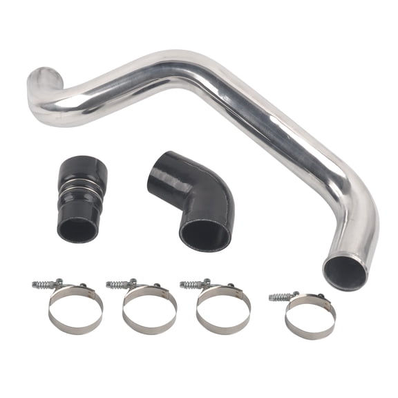 GMC Chevy Duramax 6.6L Diesel Hot Side Intercooler Pipe Kit - MT020043 - 2004-2010 LLY/LBZ/LMM - 3.0" Aluminum Replacement