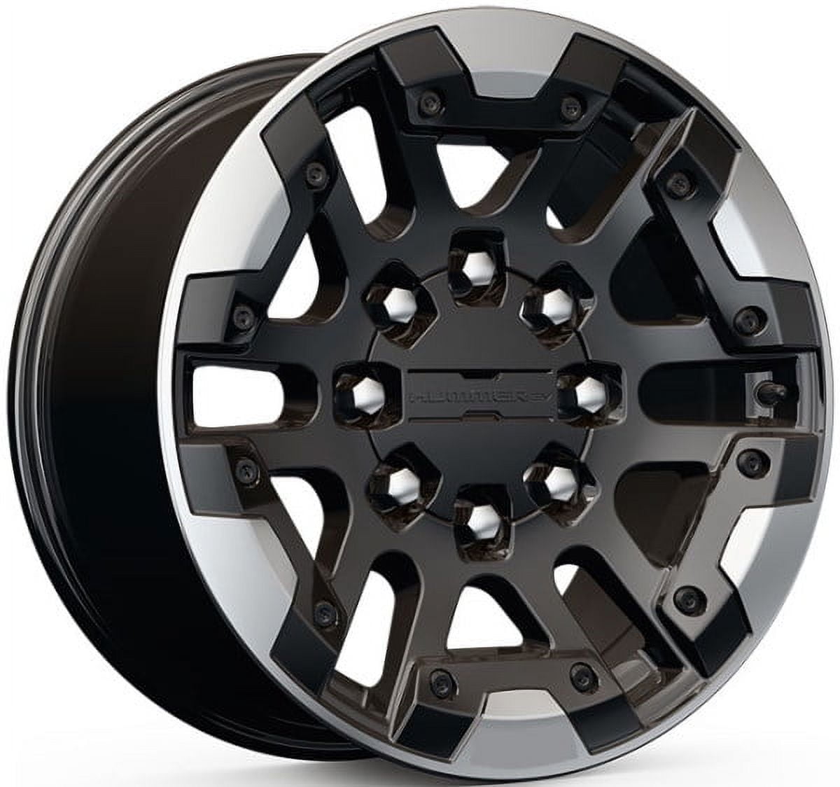 Gmc Hummer Ev'S Secret Weapon: The Machined Black Rim! - mdg4ibt