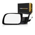 thumbnail image 1 of For GMC Jimmy 1992 1993 1994 Door Mirror Driver Side | Power Glass | Non-Heated | Manual-Foldaway | Gloss Black | Corner Mounted | Standard Type | Replacement For GM1320122 | 15764757, 615343528755, 1 of 8