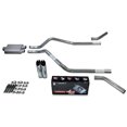 thumbnail image 1 of GMC Jimmy 92-94 2.5" Dual Exhaust Kit Cherry Bomb Pro Slash Tip Corner Exit, 1 of 6
