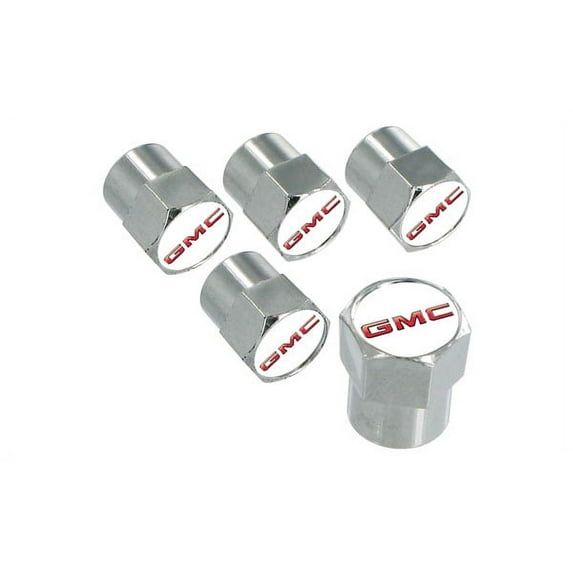 GMC Logo Chrome Valve Cap Covers