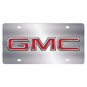 GMC Logo License Plate (Chrome)