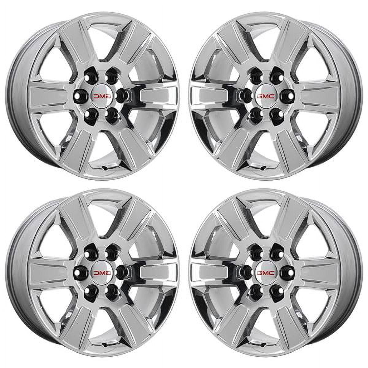 GMC SIERRA 1500 2014 2019 PVD BRIGHT CHROME Factory OEM Wheels Rims