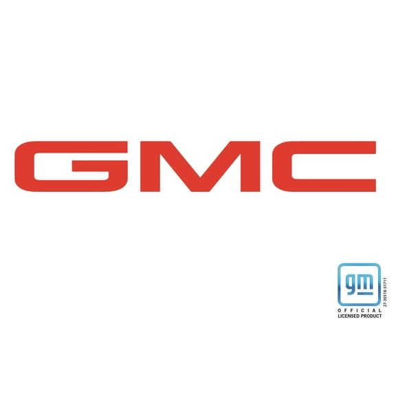 GMC SIERRA Red GMC Windshield Banner Decal 2015-2026 GM Licensed