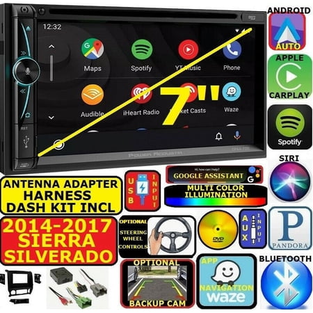 GMC SIERRA SAVANA GPS NAVIGATION SYSTEM Cd Dvd VIDEO Bluetooth CAR Radio Stereo