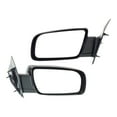 thumbnail image 1 of For GMC Safari 1990-2005 Door Mirror Driver and Passenger Side | Pair | Manual | Non-Heated | Gloss | Replacement For GM1320158, GM1321158 | 15001801, 15757378, 1 of 6
