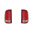 thumbnail image 1 of For GMC Sierra 1500/2500/3500 Tail Light 2010 2011 Driver and Passenger Side Pair Hybrid 2nd Design SL/SLEL/SLT/WT DOT | GM2800250, GM2801250 | 20840273, 20840274, 1 of 5