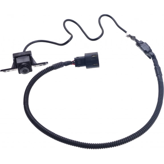For GMC Sierra 1500 Back Up Camera 2014 2015 | Rear View | All Cab Types | 150 Degrees | Detector Angle | Colored | Built In | GM1960114 | 23306741