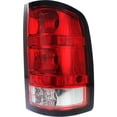thumbnail image 1 of For GMC Sierra 2500/3500 HD 2011 2012 2013 2014 Tail Light Assembly Passenger Side | Clear & Red Lens | Single Rear Wheel | Denali Model | Replacement For GM2801254 | 20822395, 1 of 4