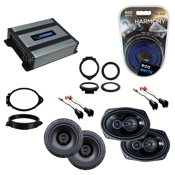 GMC Sierra 2500HD 3500HD Crew 2015-2019 Factory Speaker Upgrade R69 R65 HA-A4004