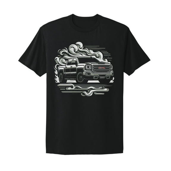 GMC Sierra Denali Truck GM AT4 Duramax Unisex Black T-Shirt