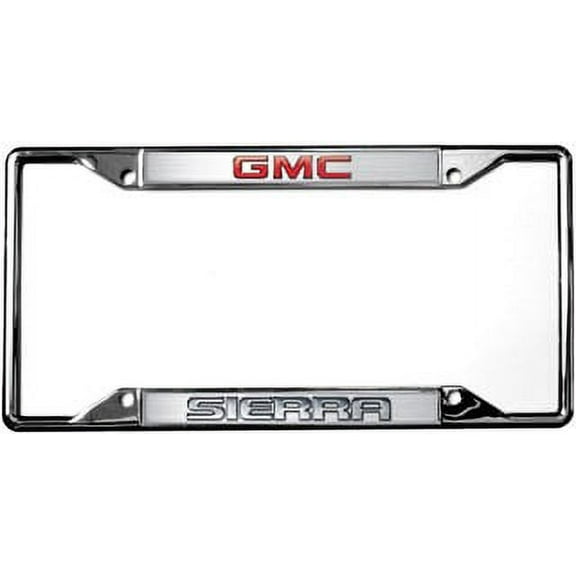 GMC Sierra License Plate Frame