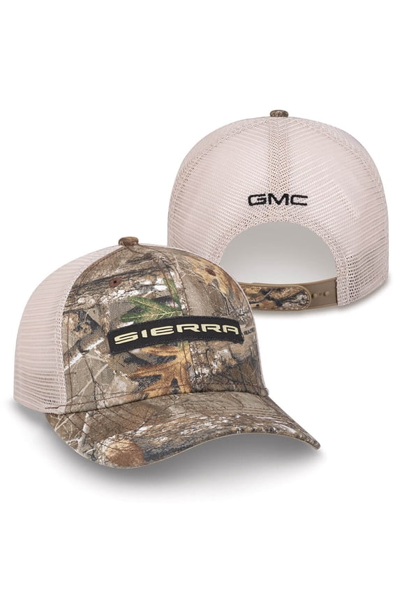 GMC Sierra Realtree Edge Camouflage Camo Mesh Hat - Adult Hat