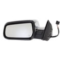 thumbnail image 1 of For GMC Terrain 2015 2016 2017 Door Mirror Driver Side | Heated | Power Glass | Chrome | Manual Folding | Replacement For GM1320476 | 22818267, 23153003, 1 of 6