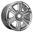 thumbnail image 1 of 2016-2017 GMC Terrain 18" Machined Silver OEM Factory Wheel Rim 23446993, 1 of 2