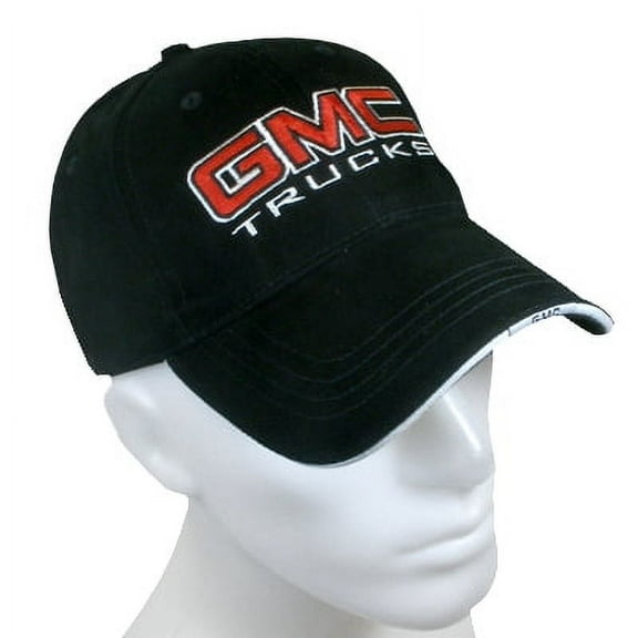 GMC Trucks Sandwich Bill Black Baseball Hat