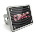 thumbnail image 1 of GMC UV Graphic Carbon Fiber Look Billet Aluminum 2 inch Tow Hitch Cover, 1 of 5