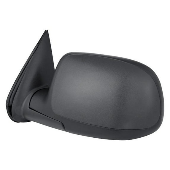For GMC Yukon 2000-2006 Door Mirror Driver Side | Power Glass | Heated | Textured Cover | Manual Foldaway | With Puddle Light | Replacement For GM1320249 | 128-04040, 15179834