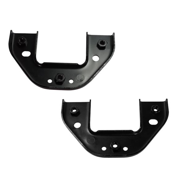 For GMC Yukon 2015 16 17 18 19 2020 Bumper Mounting Bracket Driver And Passenger Side | Pair | Front | CAPA Certified | Made Of High Strength Steel | Rail End | Replacement For GM1066210C, GM1067210C