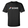 thumbnail image 1 of $GME To The Moon Rocket GME Stocks Investing Day Trading Free Market Hedge Fund Short Sleeve T-shirt-Black-xxxl, 1 of 4