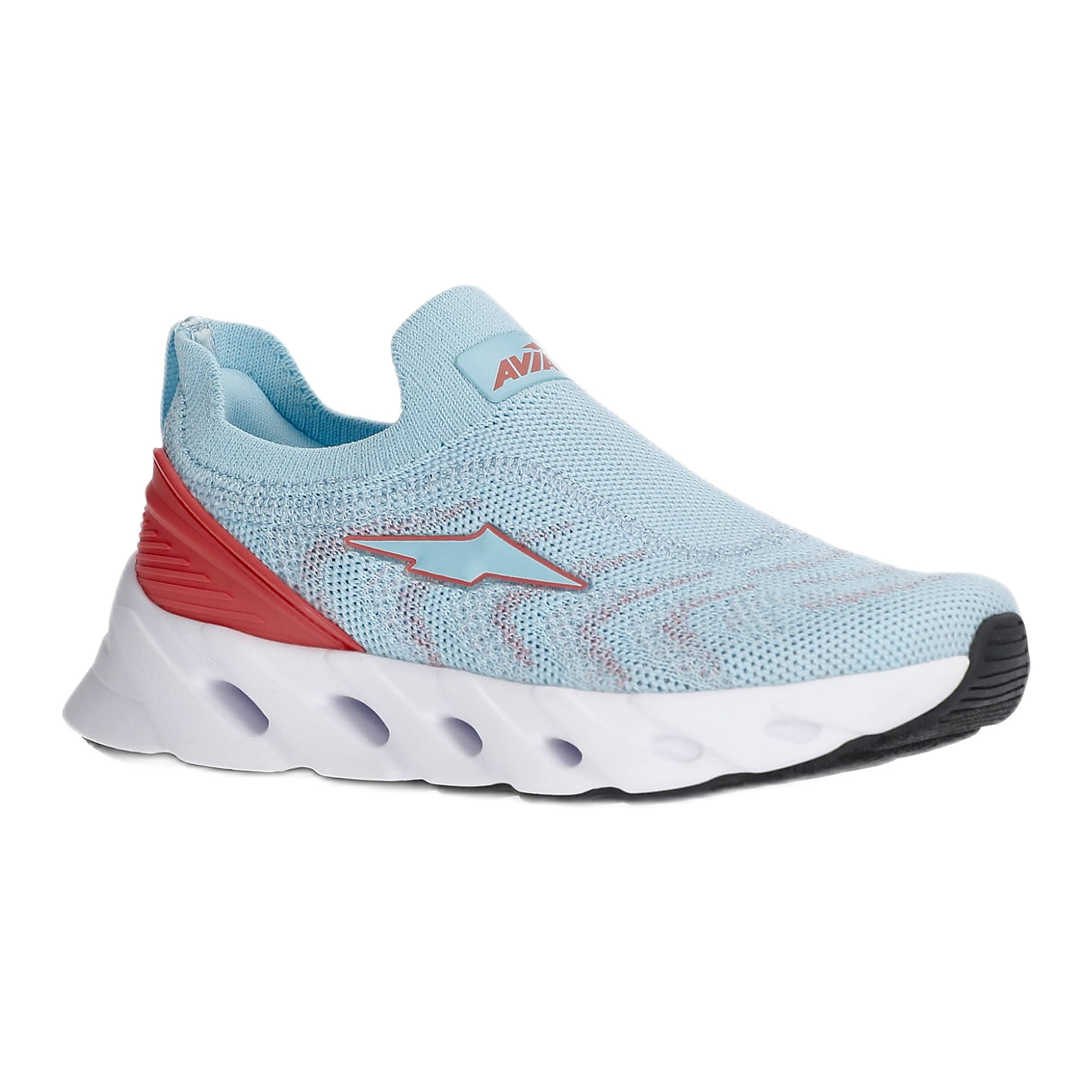 Avia Honeycomb Toddler, Little, and Big Kid Slip On Knit Sneakers