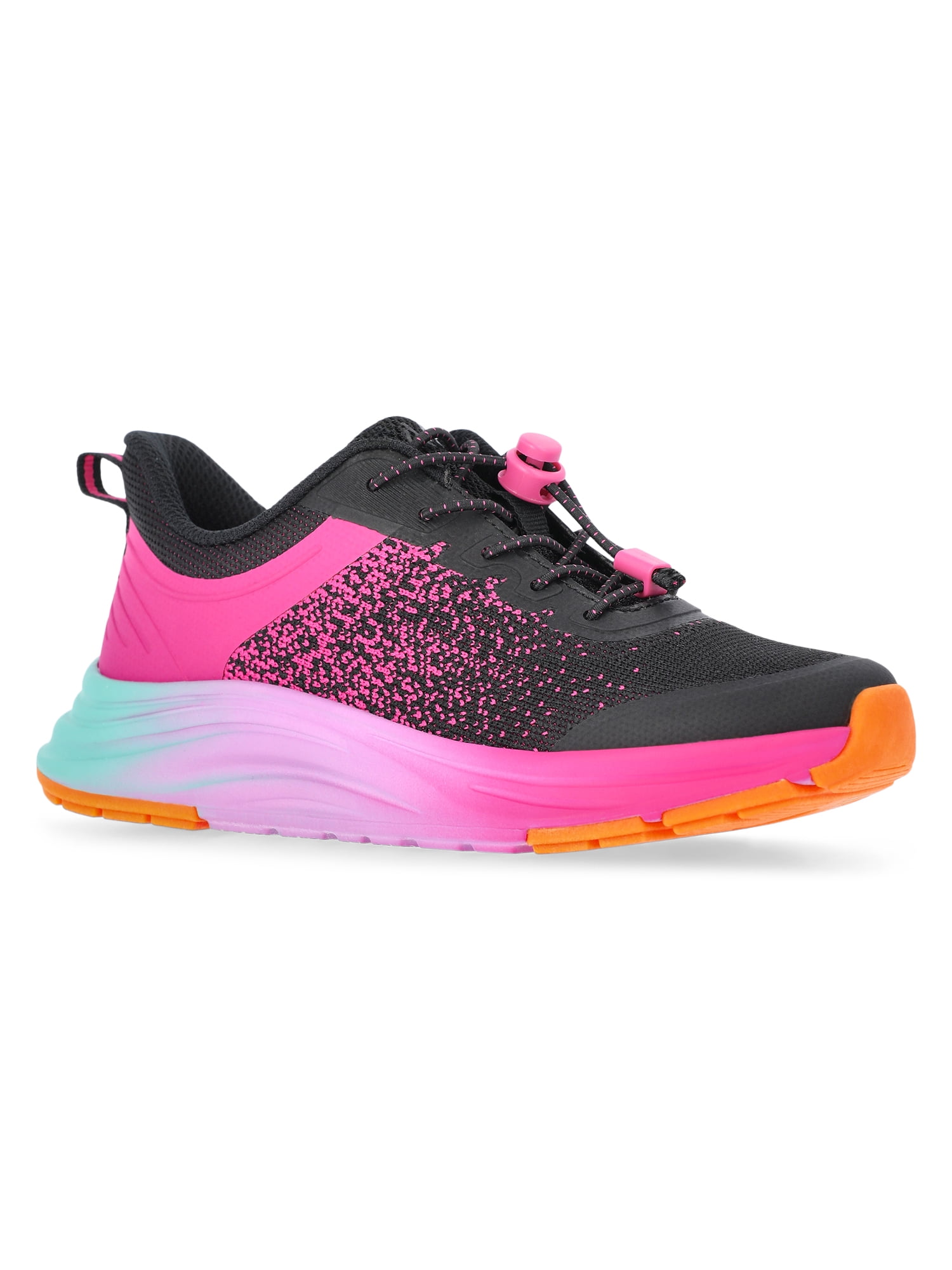 Athletic Works Little and Big Kids Bungee Knit Jogger Sneakers