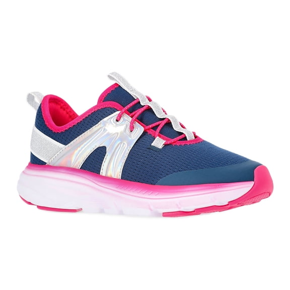 Athletic Works Girls Cage Knit Slip On Sneakers