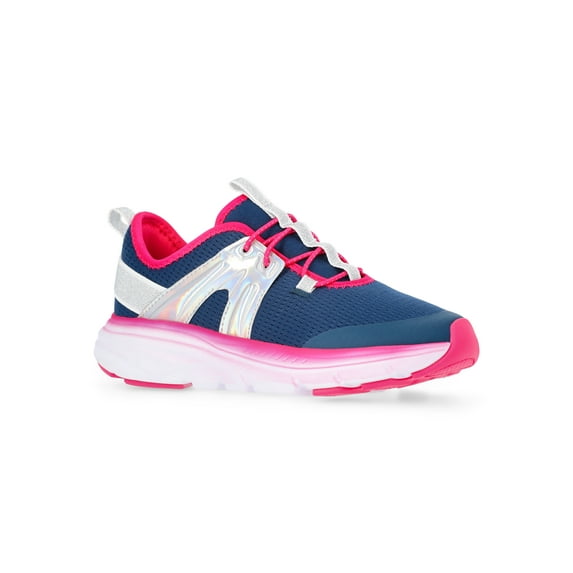 Athletic Works Girls Cage Knit Slip On Sneakers