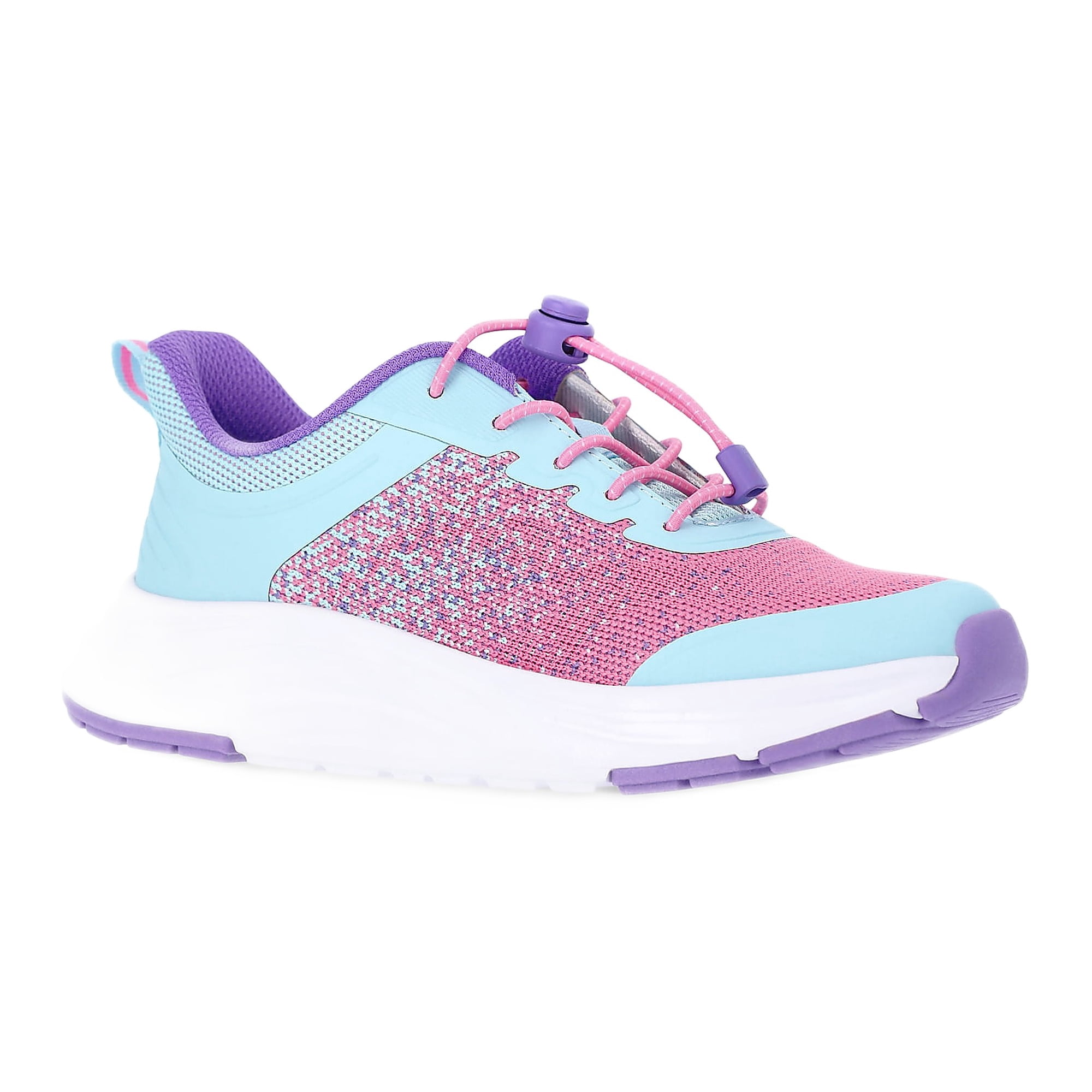 Athletic Works Little and Big Kids Bungee Knit Jogger Sneakers