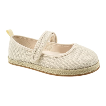 Wonder Nation Toddler & Girls Casual Espadrille Flat Shoes
