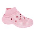 thumbnail image 1 of Justice Little & Big Girl Glitter Sock Clog, 1 of 5