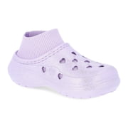 Justice Little & Big Girl Glitter Sock Clog