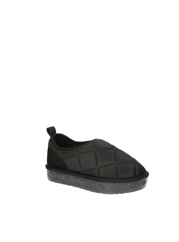 Little and Big Girls' Quilted Platform Clogs