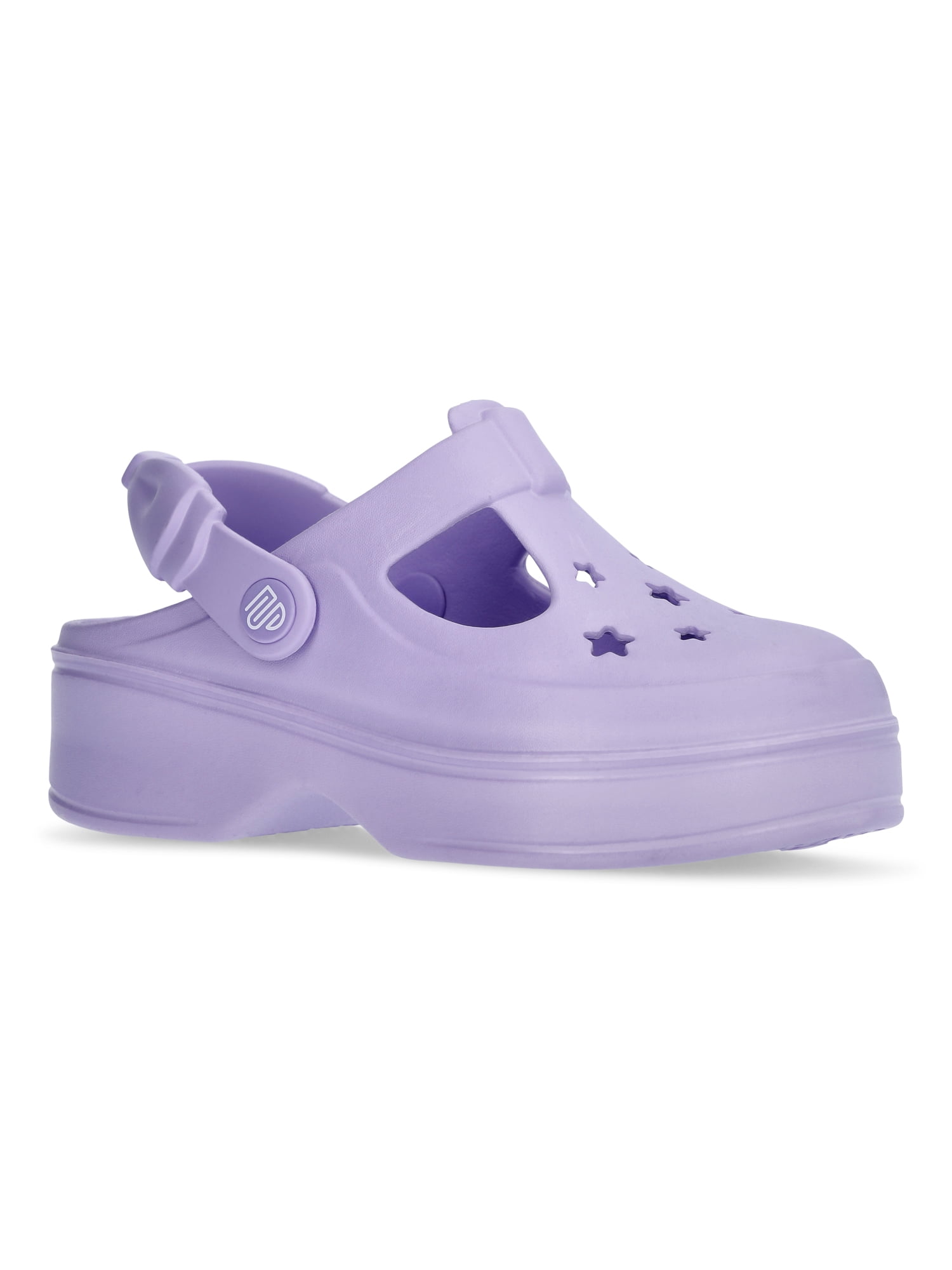 Justice Little and Big Girls Bow Platform Clog Sandals