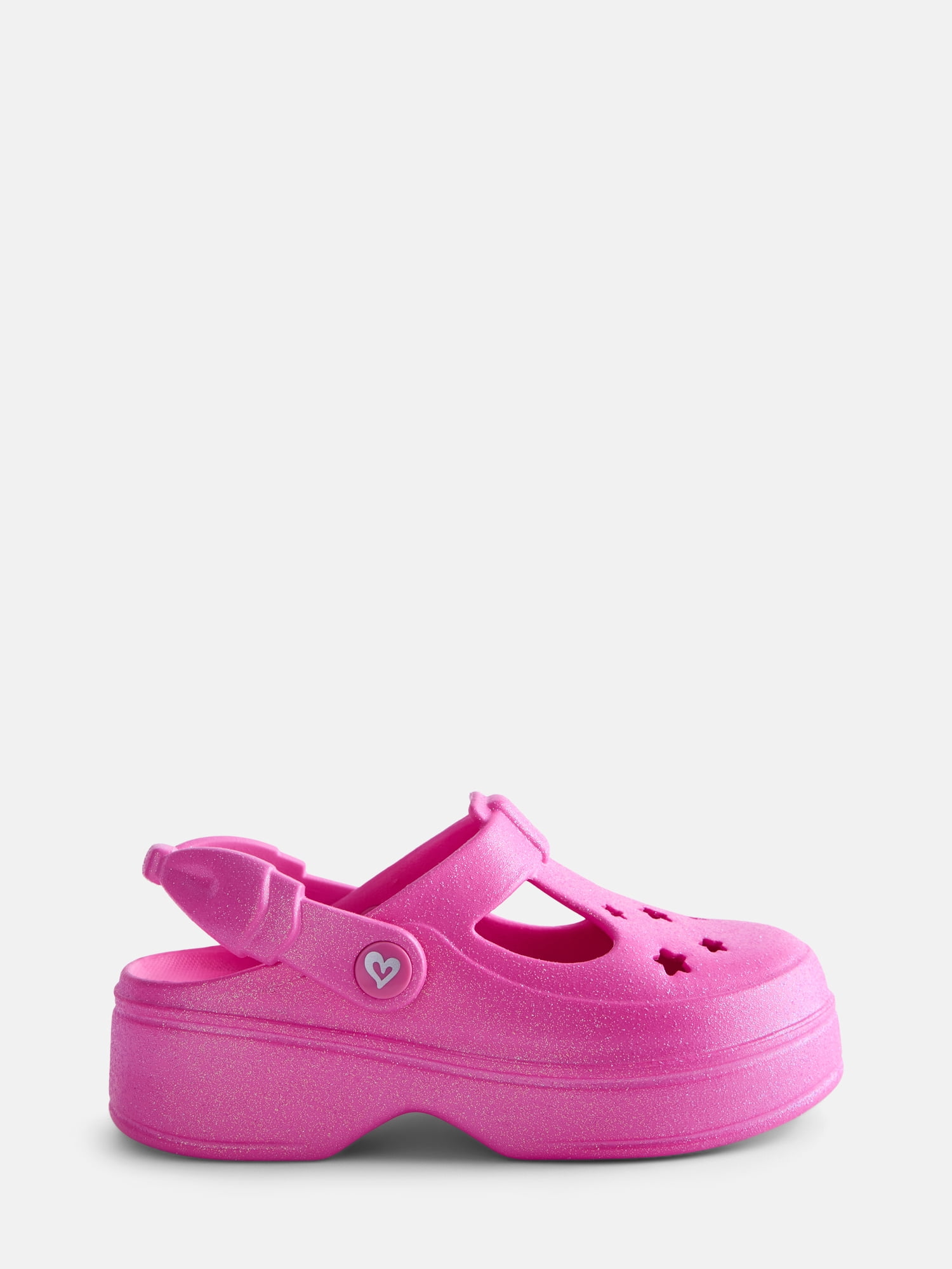 Justice Girls Chunky Bow Clog Sandals