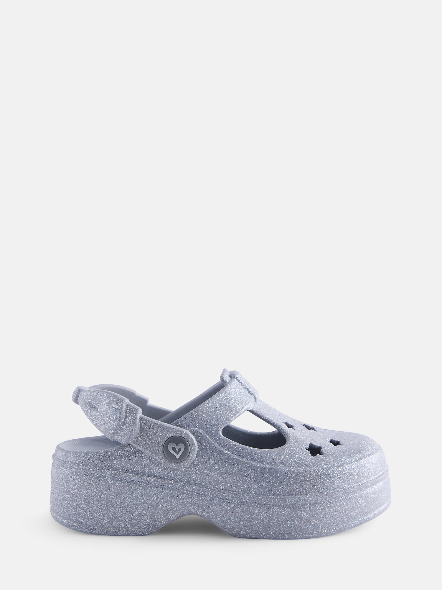 Justice Girls Chunky Bow Clog Sandals