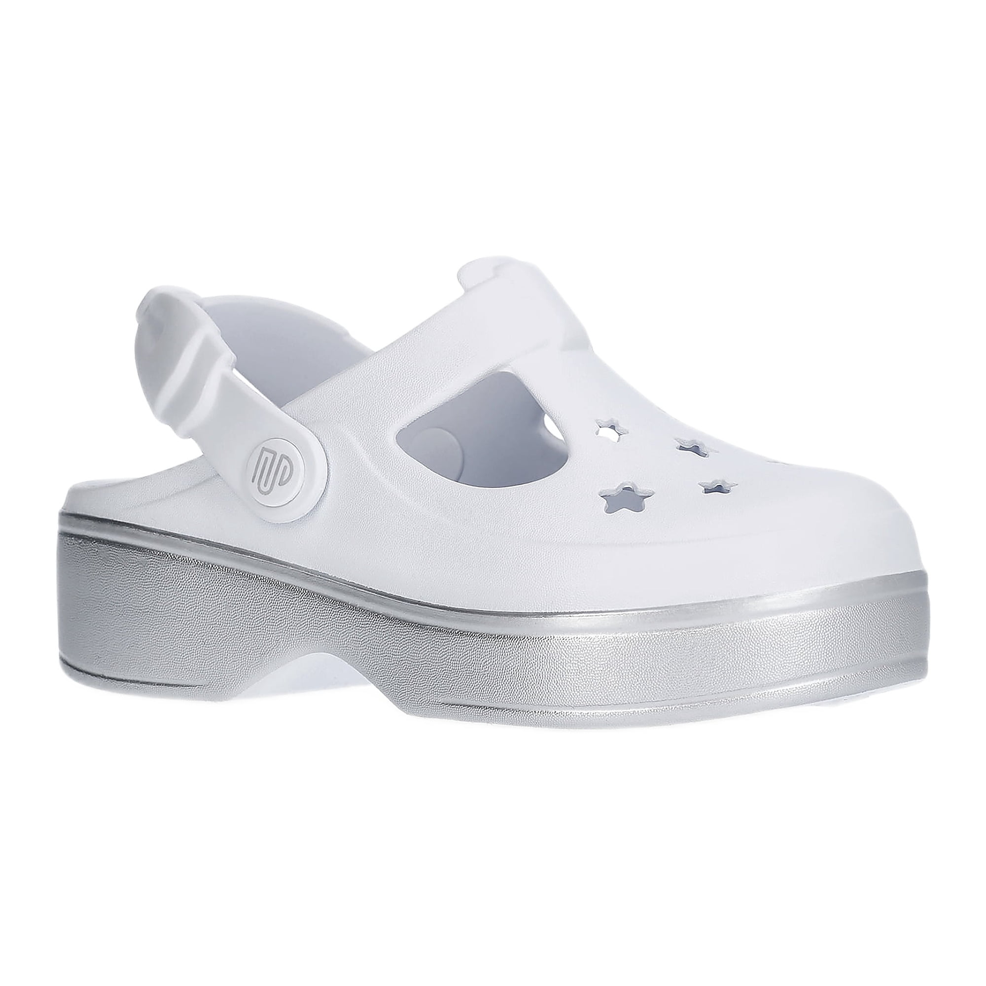 Justice Little and Big Girls Bow Platform Clog Sandals - Walmart.com