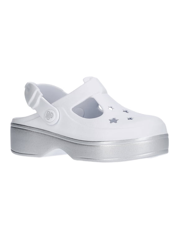 Little Girl & Big Girl Bow Clogs