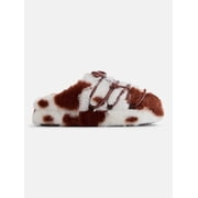 Girls Fuzzy Clog Slippers