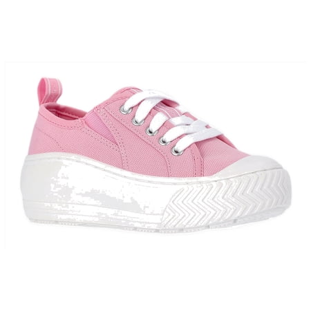 Justice Little and Big Girls Court Sneakers