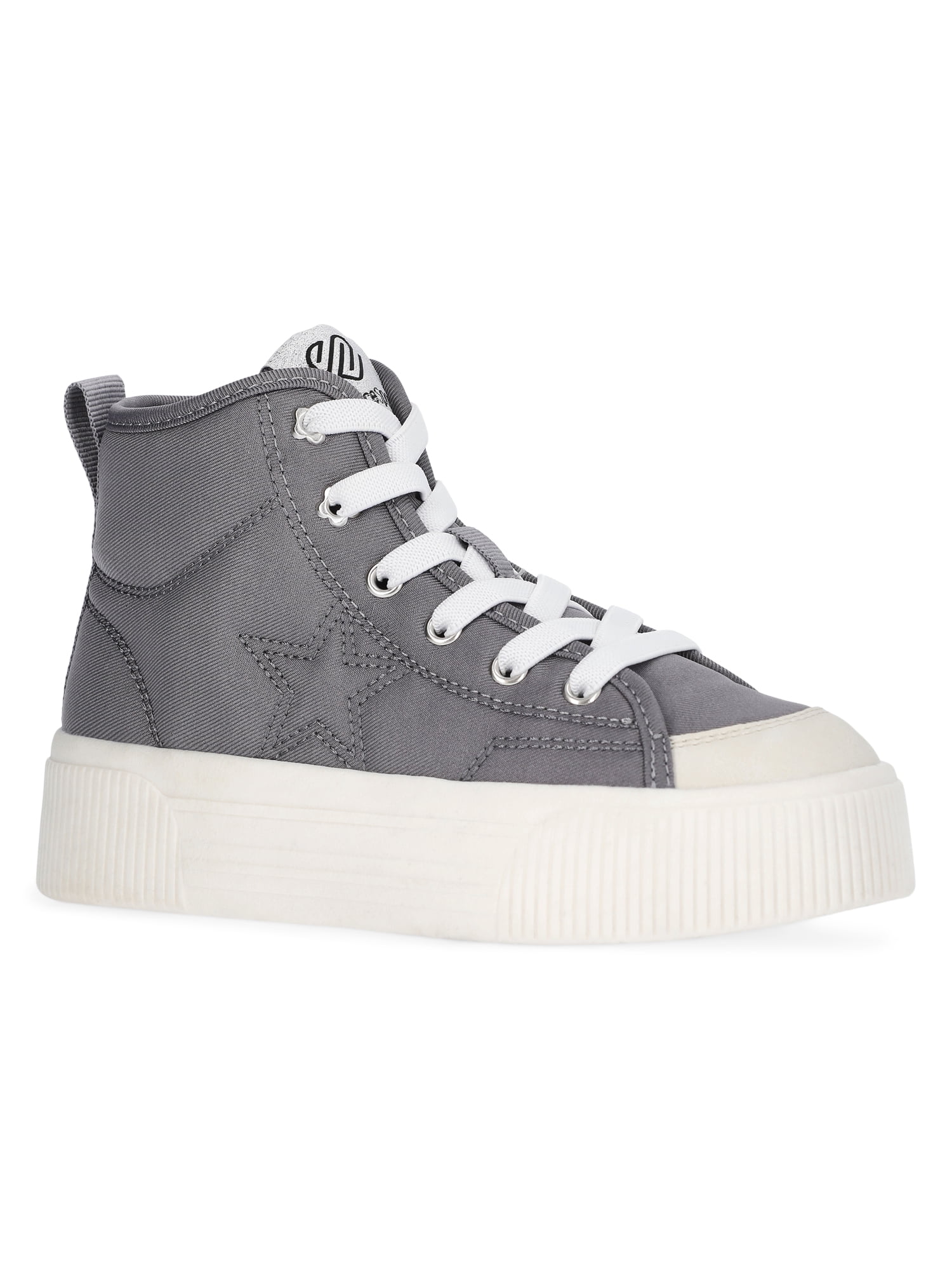 Justice Little and Big Girls High Top Casual Sneakers