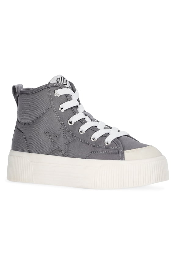 Little and Big Girls High Top Casual Sneakers