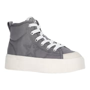 Little and Big Girls High Top Casual Sneakers
