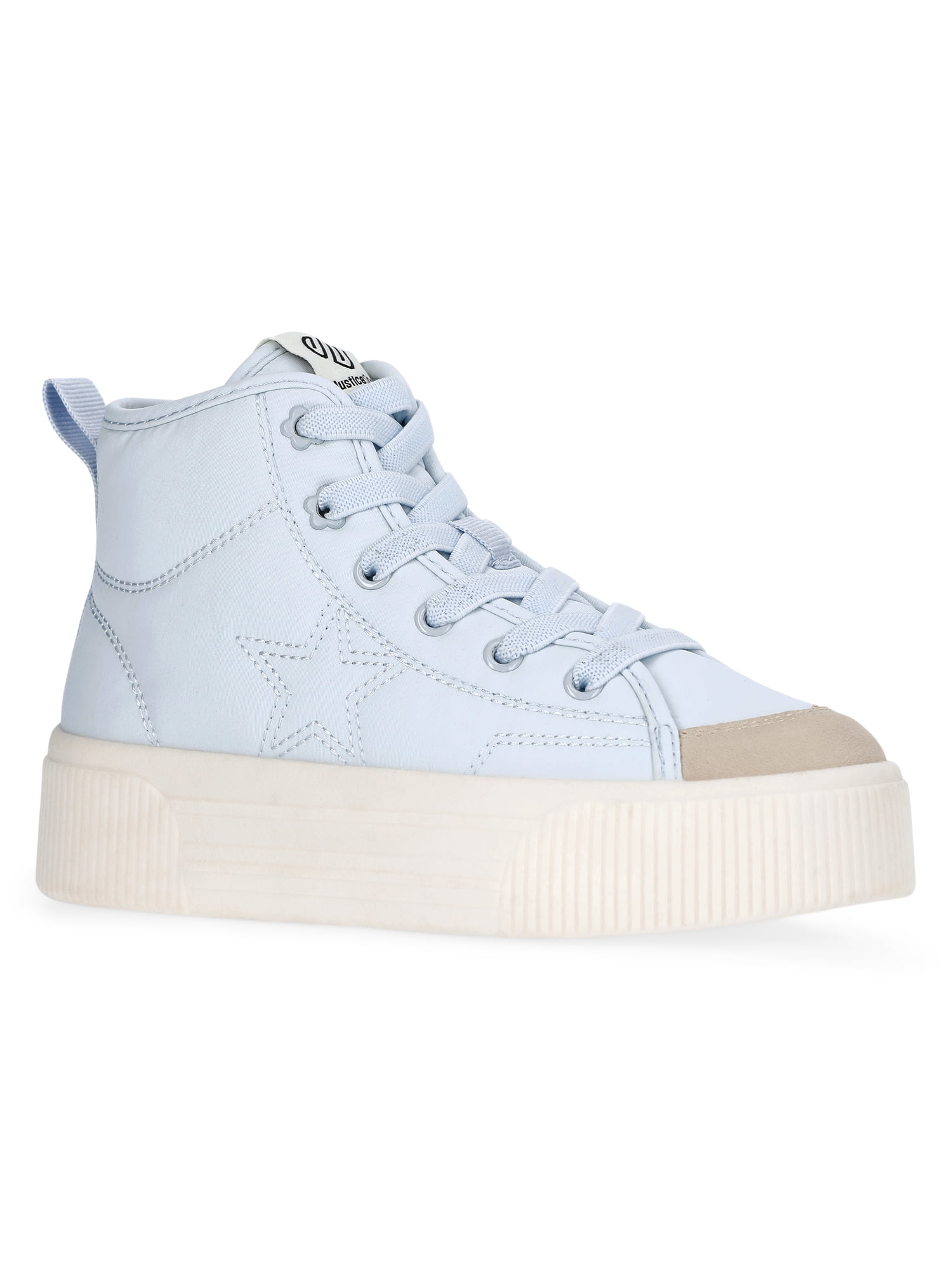 Justice Little and Big Girls High Top Casual Sneakers