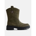 thumbnail image 1 of Justice Little and Big Girls' Faux Leather Moto Boots, 1 of 5