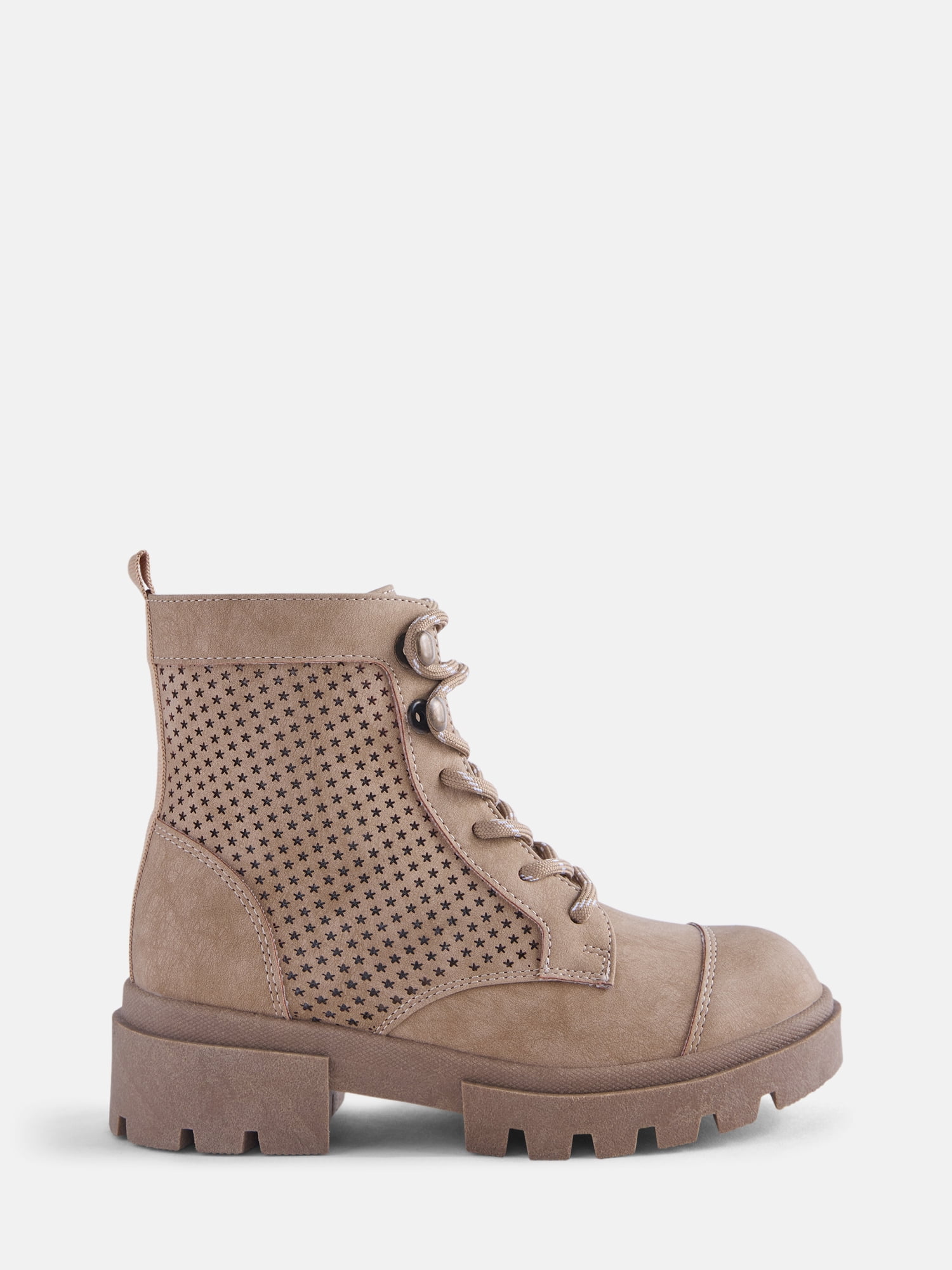 Justice Girls Perforated Combat Boots
