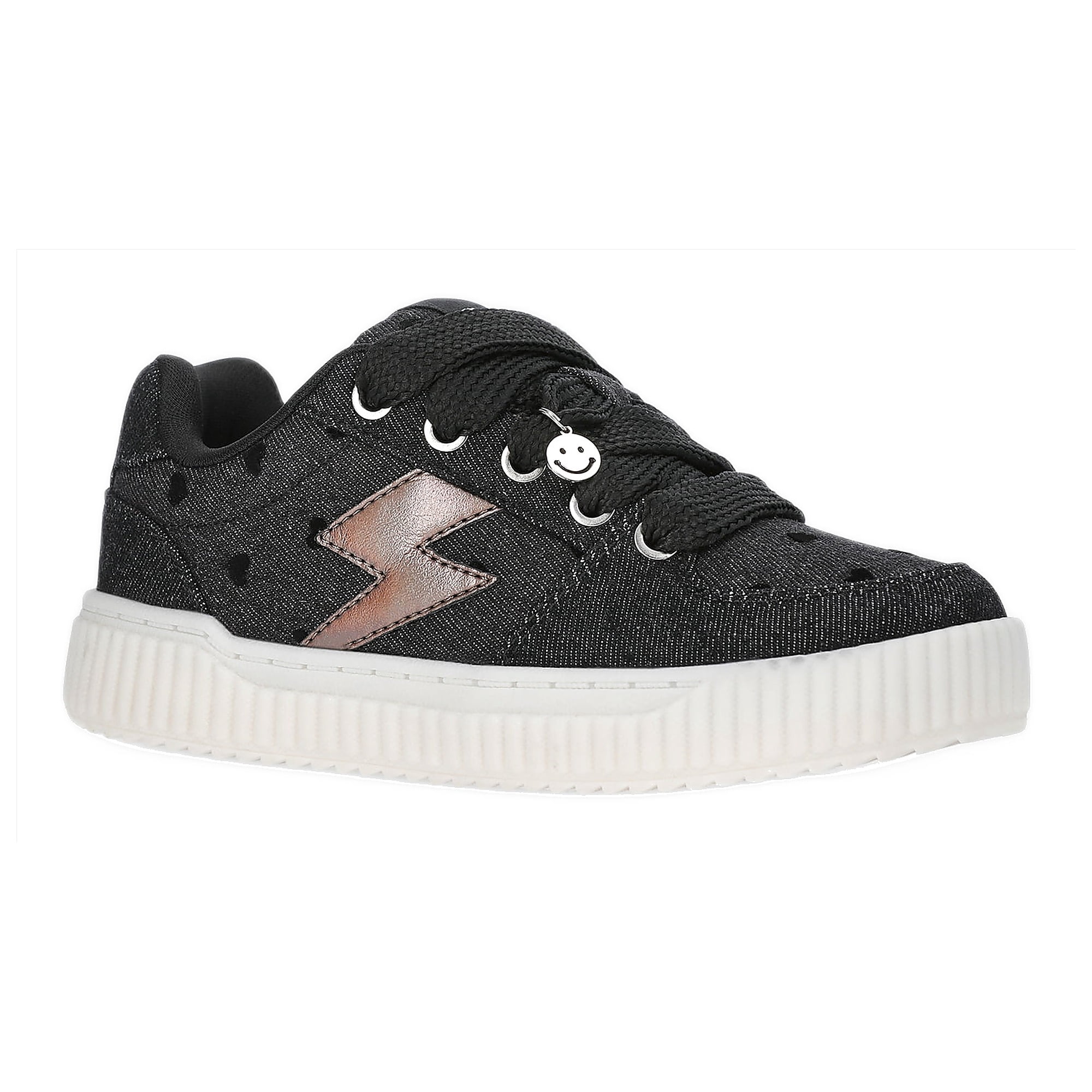 Justice Little and Big Girls Skate Court Sneakers