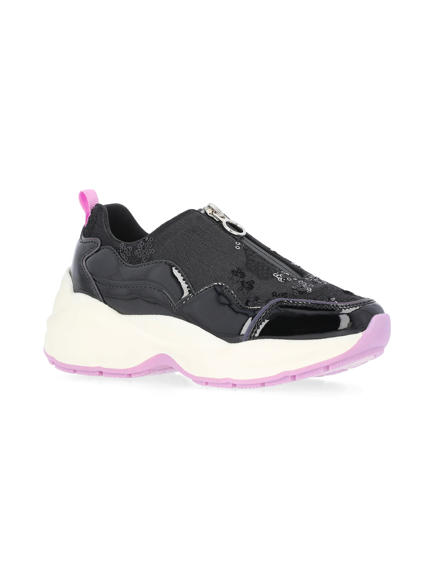 Justice Little and Big Girls Zip Sneakers