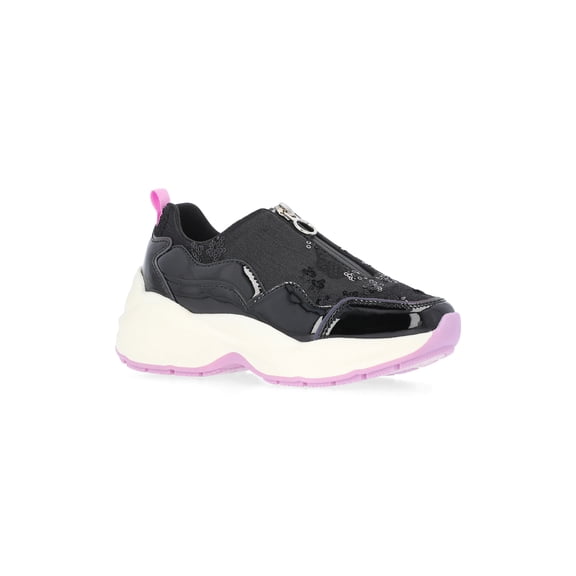 Justice Little and Big Girls Zip Sneakers