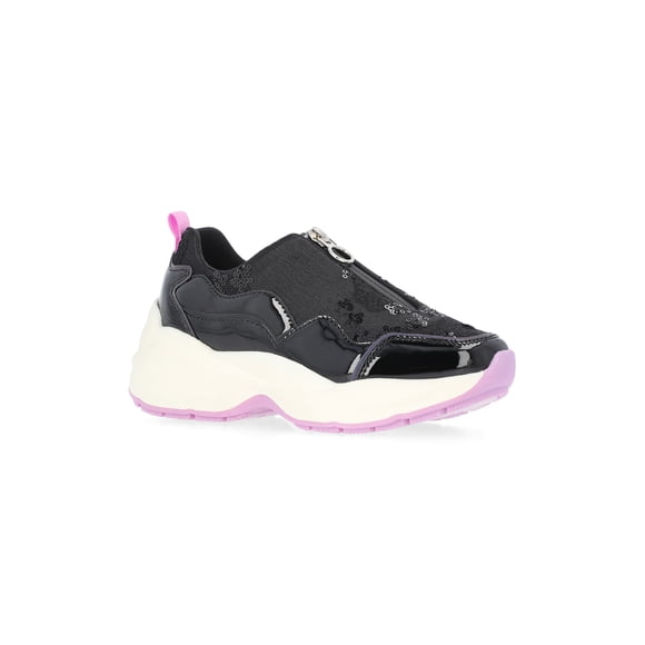 Justice Little and Big Girls Zip Sneakers